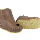 Donsje Kapi Classic Booties Bear Cognac Leather