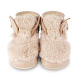 Donsje Richy BootiesFluffy Bunny Warm Beige Soft Faux Fur