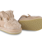 Donsje Richy BootiesFluffy Bunny Warm Beige Soft Faux Fur