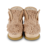 Donsje Roumi Shoes Fluffy Bunny Warm Beige Soft Faux Fur