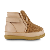 Donsje | Roumi Shoes Teddy Bear Light Maple Curly Faux Fur
