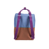 Sticky Lemon Backpack Large Colourblocking Badminton Blue + Leather Ball