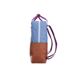 Sticky Lemon Backpack Large Colourblocking Badminton Blue + Leather Ball
