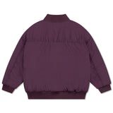 Repose Bomber Coat Crimson Plum