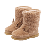 Donsje Irfi Boots Alpaca Beige Curly Sheep Wool