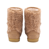 Donsje Irfi Boots Alpaca Beige Curly Sheep Wool