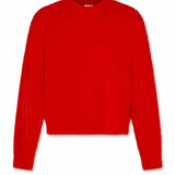 American Outfitters Carla C-neck Fluo Red