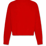 American Outfitters Carla C-neck Fluo Red