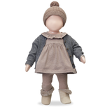 One More in the Family Pom Pom Beanie Erna Old-Rose