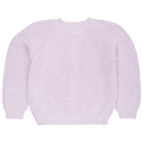 Copenhagen Colors Knitted Classic Rib Cardigan Lavender