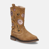 Pom d'Api Boots Sister Wendy Flo Velours Camel