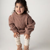 Donsje Niena Merina Wool Sweater Plum Melange