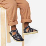 Salt water Sandals Shark Navy