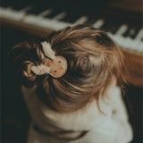 Donsje | Josy Exclusive Hair Tie Fluffy Bunny Light Rust Leather