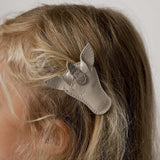 Donsje Josy Special Hairclip Unicorn Light Rose Leather