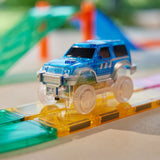 Cleverclixx |  Race Track Car Blue