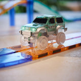 Cleverclixx | Race Track Car Pastel Green