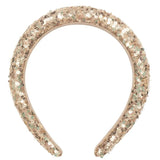 Rockahula | Gold Sequin Padded Headband