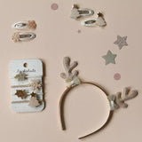 Rockahula | Golden Reindeer Headband