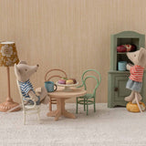 Maileg | Oval Dining Table, Mouse - Nature