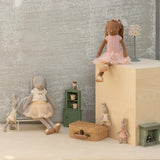 Maileg | Bunny, Size 3 - Chocolate Brown - Dress