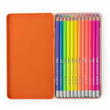 Moulin Roty | 12 Neon Kleurpotloden Les Schmouks