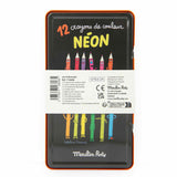 Moulin Roty | 12 Neon Kleurpotloden Les Schmouks