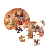 Moulin Roty | Mini Puzzel (4 x 12 st) Les Minouchkas