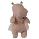 Maileg | Safari Friends, Hippo w. Skirt, Small - Soft Rose
