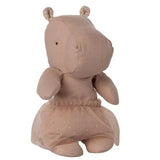 Maileg | Safari Friends, Hippo w. Skirt, Small - Soft Rose