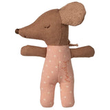 Maileg | Sleepy/Wakey Baby Mouse In Matchbox Rose
