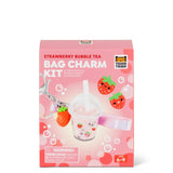 Tiger Tribe | Bag Charm Kit - Strawberry Bubble Tea