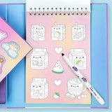 Tiger Tribe | Scented Stacks of Stickers - Dreamy Desserts