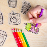 Tiger Tribe | Shrinkorama | Charm Bracelet -Kawaii Drinks