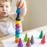 Tiger Tribe | Stackable Crayons - Retro Rainbow