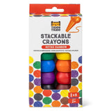 Tiger Tribe | Stackable Crayons - Retro Rainbow
