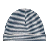 Gray Label Baby Beanie Blue Grey - Cream