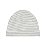 Gray Label Baby Beanie Grey Melange - Cream