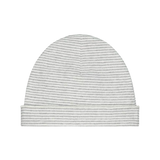 Gray Label Baby Beanie Grey Melange - Cream