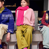 American Outfitters Beth Cardigan Light Rosa