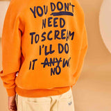 American Outfitters Clyde Sweater Easygoing Orange