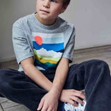 American Outfitters Silas T-shirt Landscape Oxford