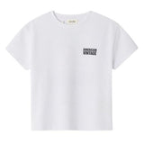American Vintage Fizvalley Kids T-shirt White 20 Years