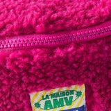 American Vintage Hoktown Heuptasje Fuchsia