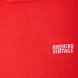 American Vintage Hoodie Izubird Fraise Vintage