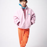 American Vintage Jacket Hoktown Zipped Dragee Chine