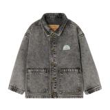 American Vintage Jacket Yopday Grey Salt And Pepper