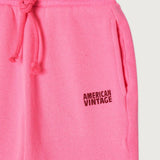 American Vintage Jogging Izubird Rose Fluo