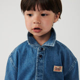 American Vintage Shirt Globay Medium Blue