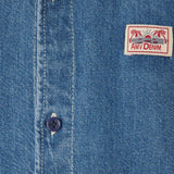 American Vintage Shirt Globay Medium Blue